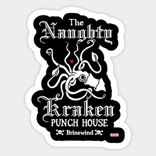 ReaperCon 2020 Naughty Kraken T-Shirt Sticker